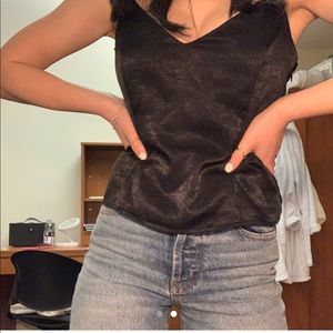 Silky v neck tank from urban outfitters